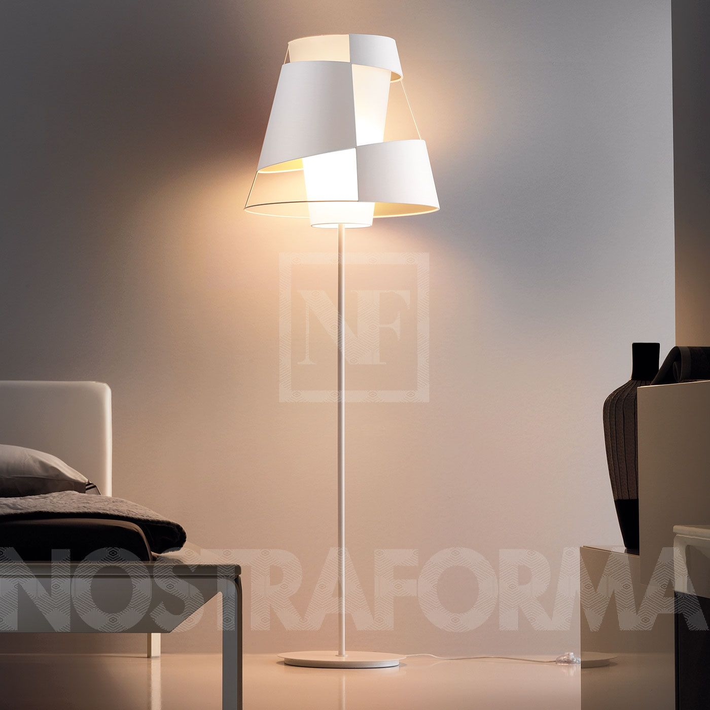 Pallucco Crinolina Grande Big Floor Lamp with dimensions 1400 X 1400