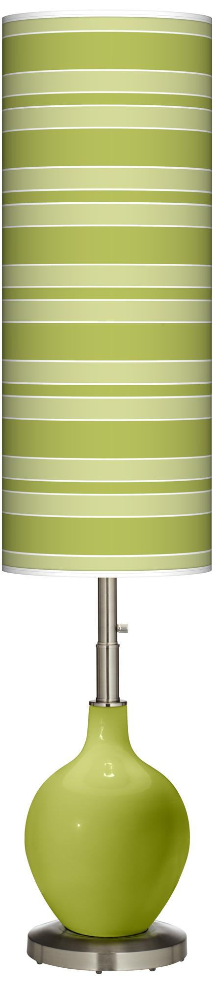 Parakeet Bold Stripe Ovo Floor Lamp Floor Lamps Floor inside sizing 436 X 2000