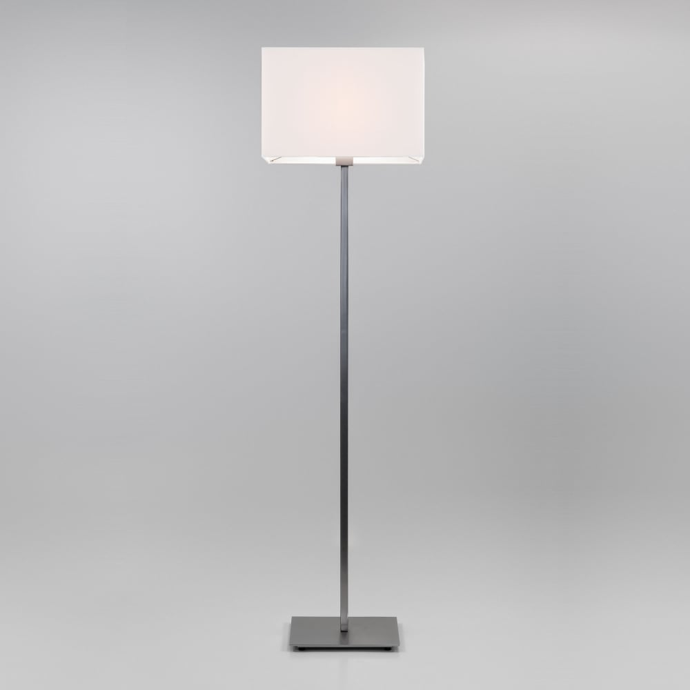 Park Lane Floor Lamp In Matt Nickel with regard to measurements 1000 X 1000