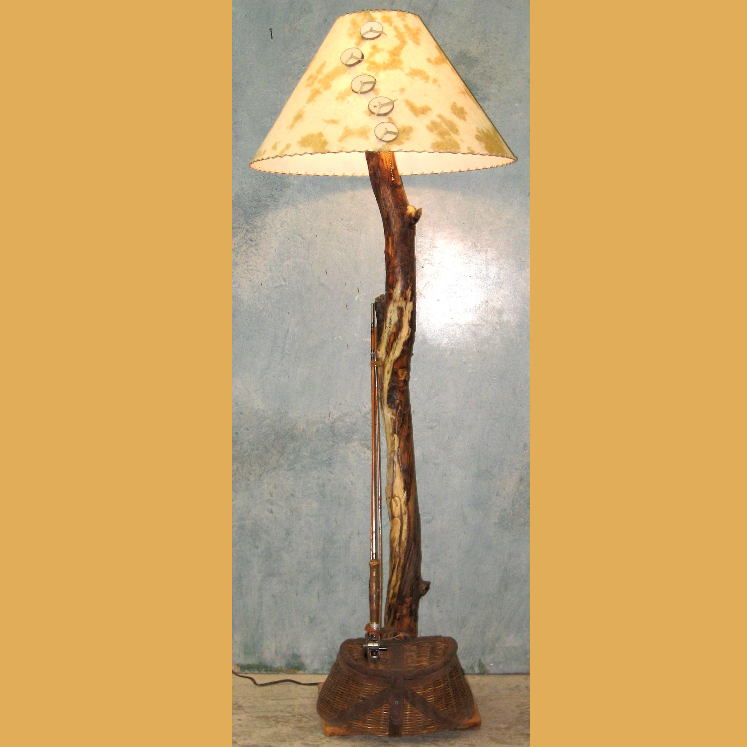 Peak Fly Fishing Floor Lamp throughout proportions 2406 X 2406