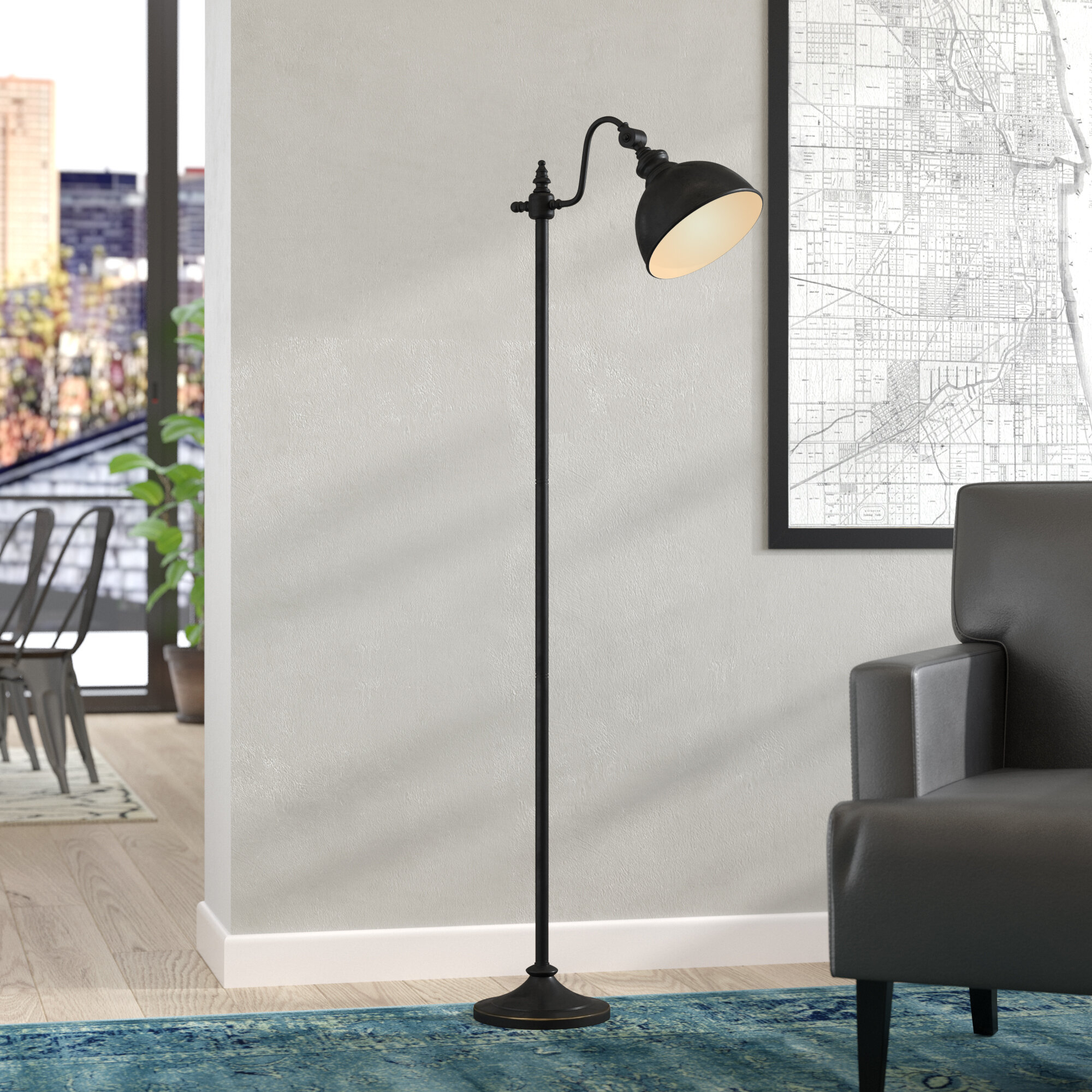 Pearisburg 56 Taskreading Floor Lamp within dimensions 2000 X 2000