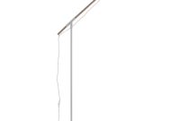 Peeta White Metal And Wood Floor Lamp Wood Floor Lamp pertaining to proportions 1200 X 1200