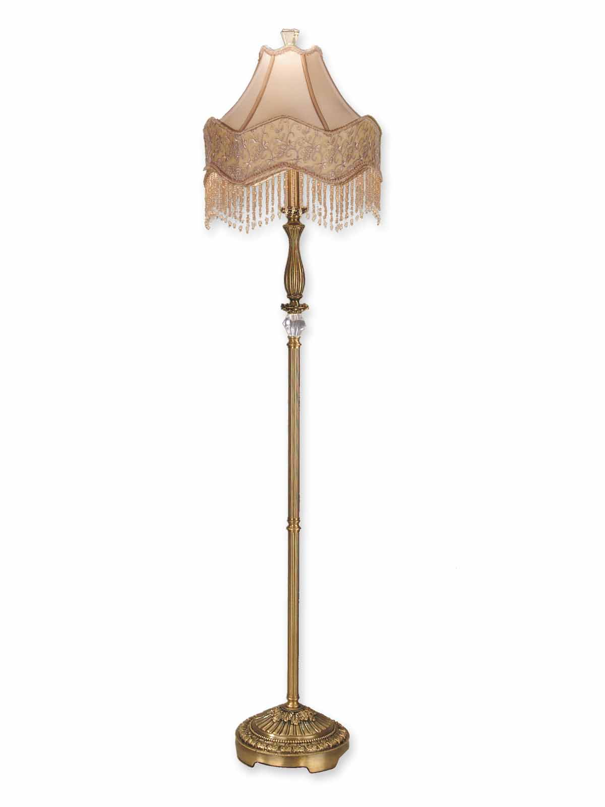 Pf50127 Dale Tiffany Antique Brass Andre Crystal Floor Lamp with regard to proportions 1200 X 1600