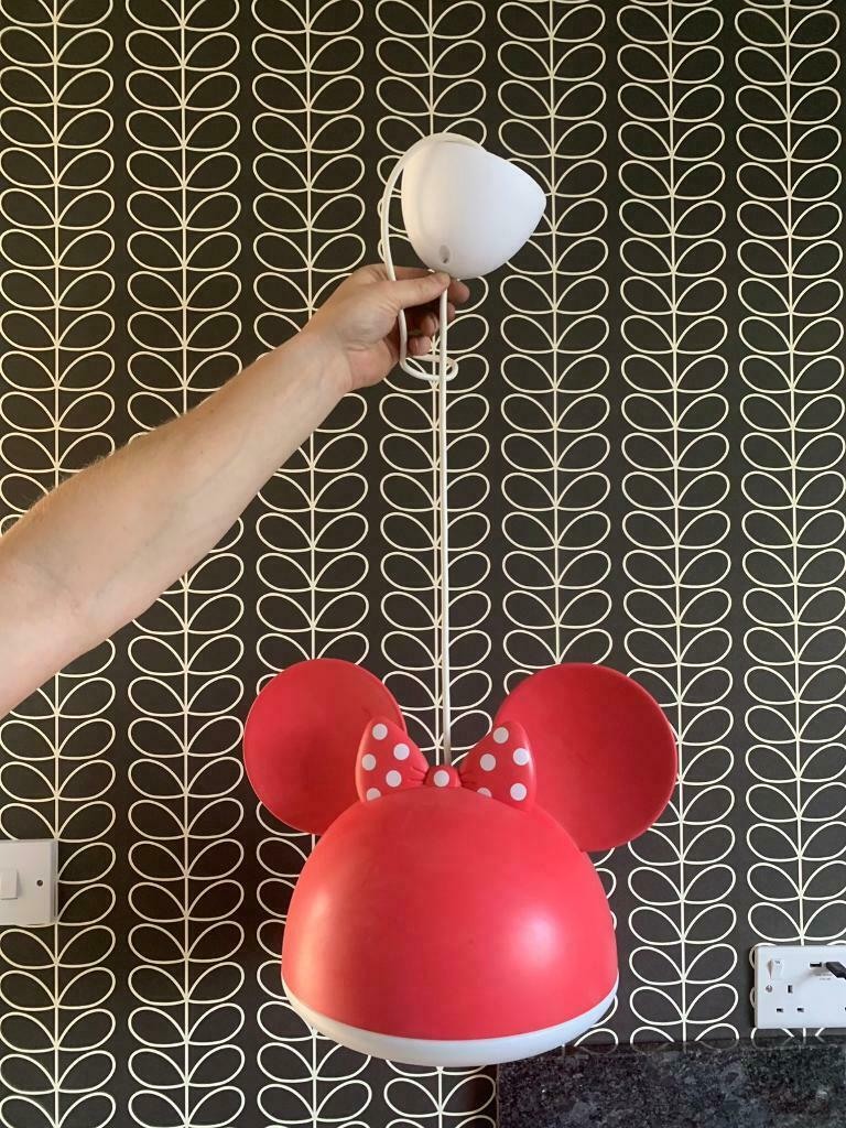 Philips Minnie Mouse Ceiling Pendant Kids Bedroom Light Playroom In Larbert Falkirk Gumtree regarding dimensions 768 X 1024