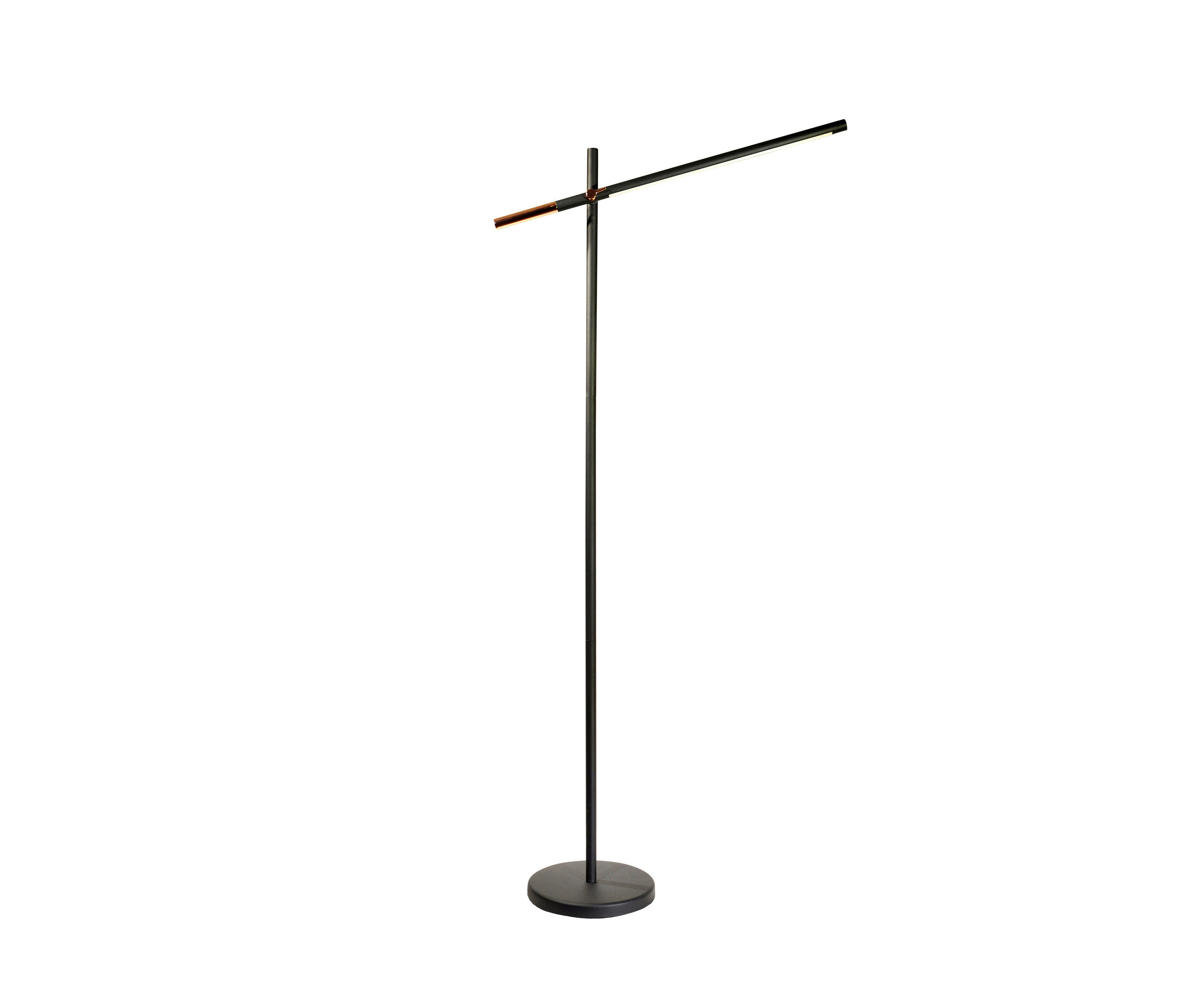 Piano Led Black Floor Lamp Architonic inside size 2936 X 2509