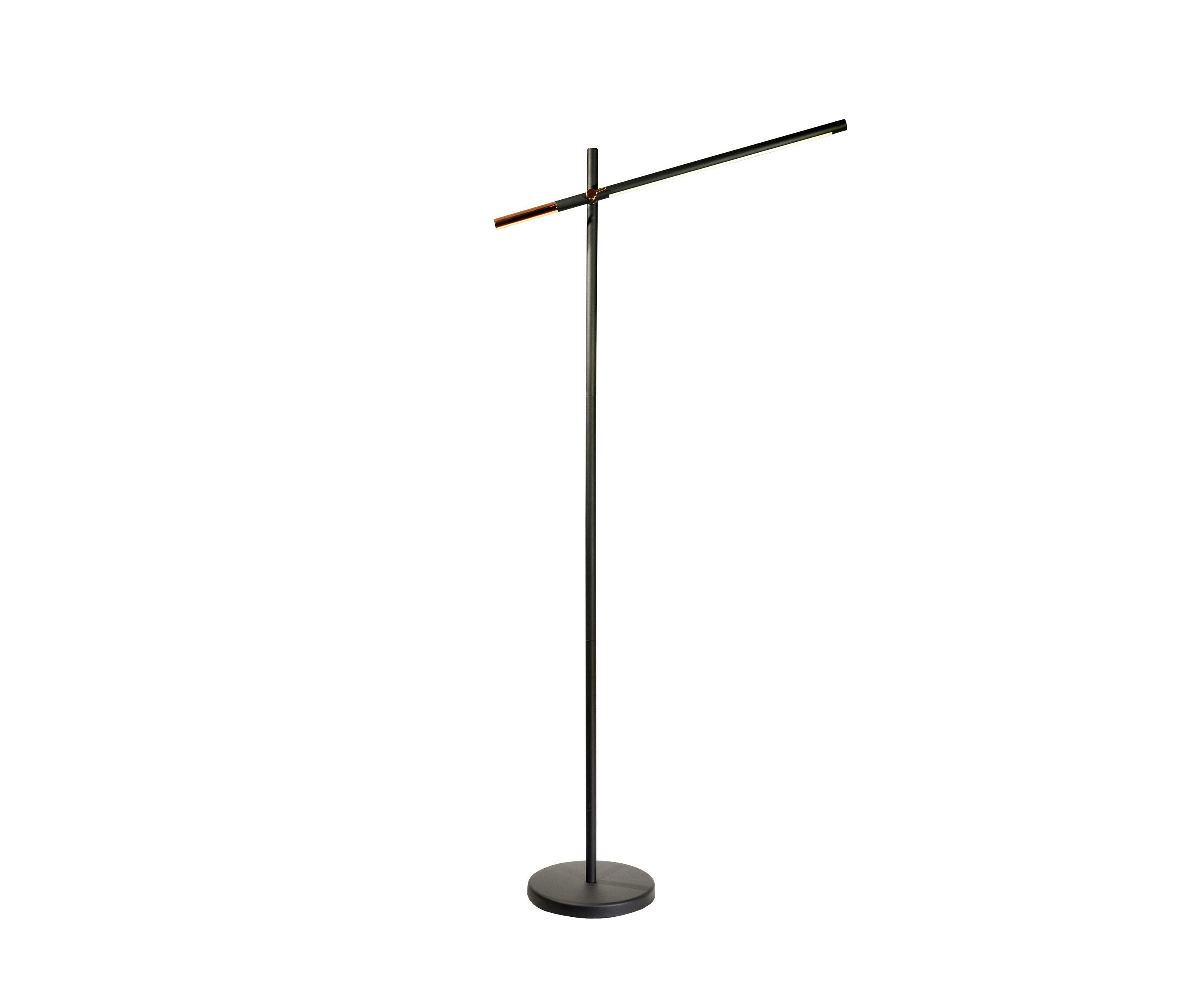 Piano Led Black Floor Lamp Architonic with size 2936 X 2509