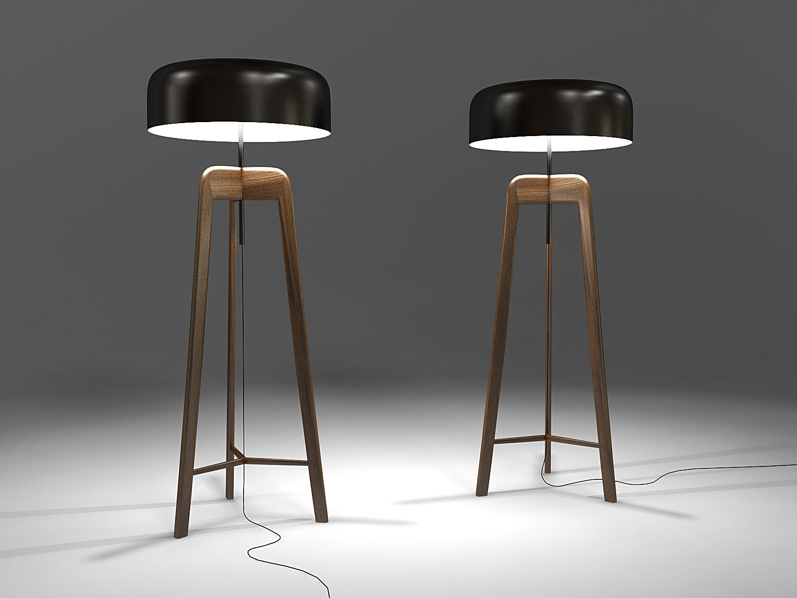 Pileo Floor Lamp Sovrappensiero Design 3d Model regarding measurements 1600 X 1200