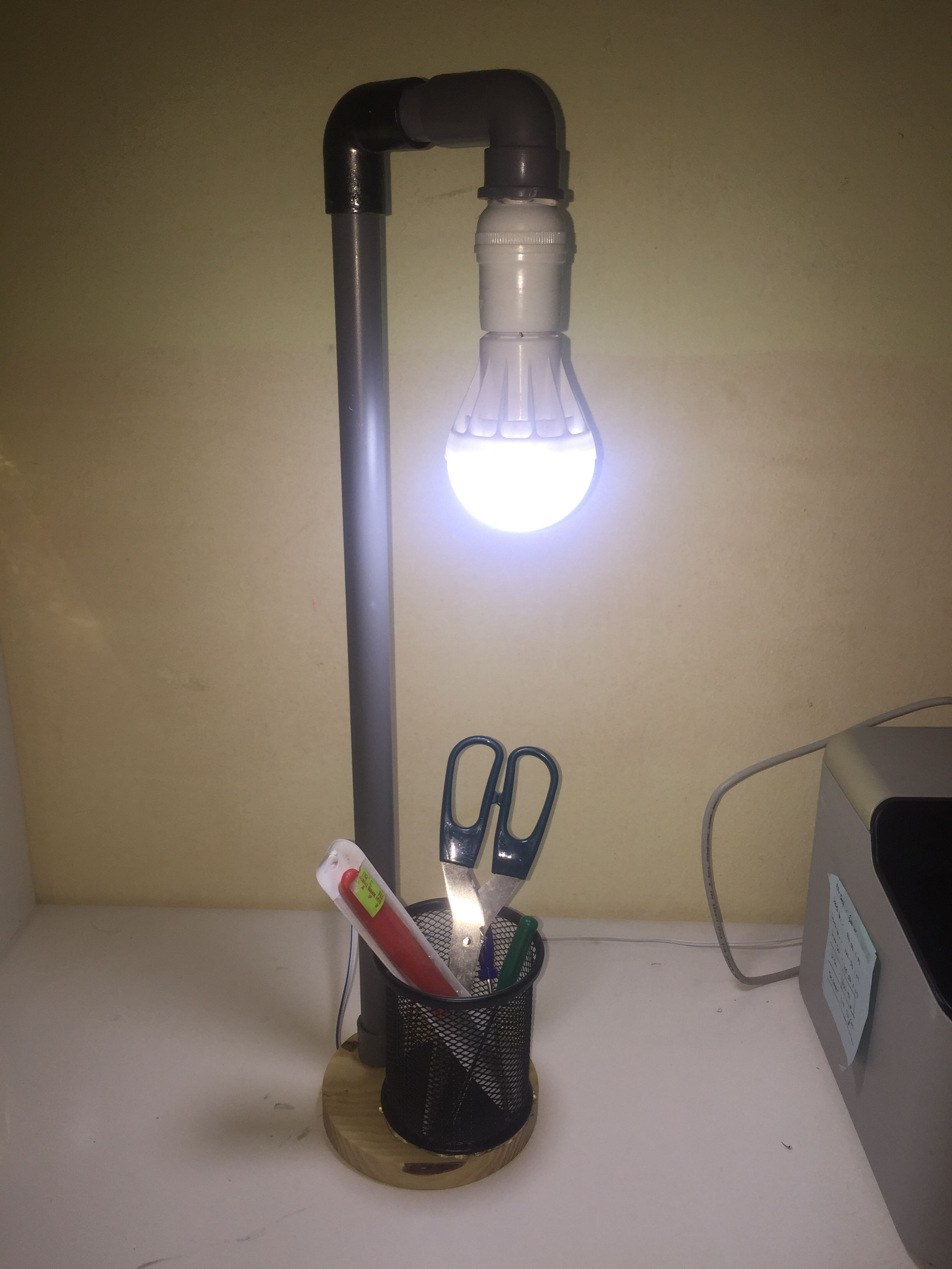 Pin Yusma On Diy Table Lamp Desk Lamp Lighting for dimensions 2448 X 3264