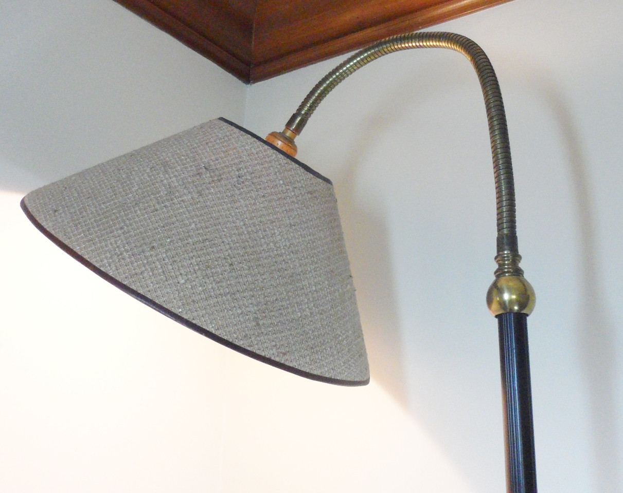 Placed Gooseneck Floor Lamp Disacode Home Design From regarding proportions 1211 X 960