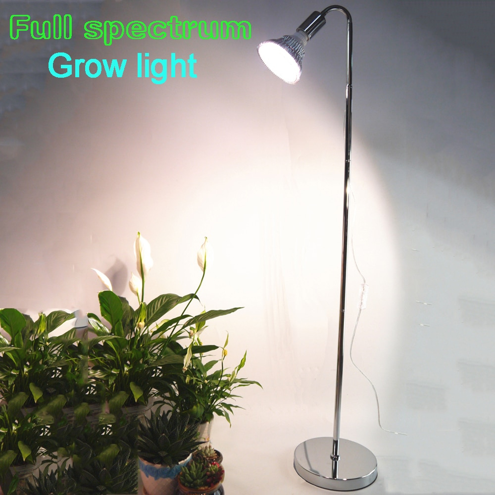 Plant Grow Lamp For Flower Racksfull Spectrum Growth Floor for proportions 1000 X 1000
