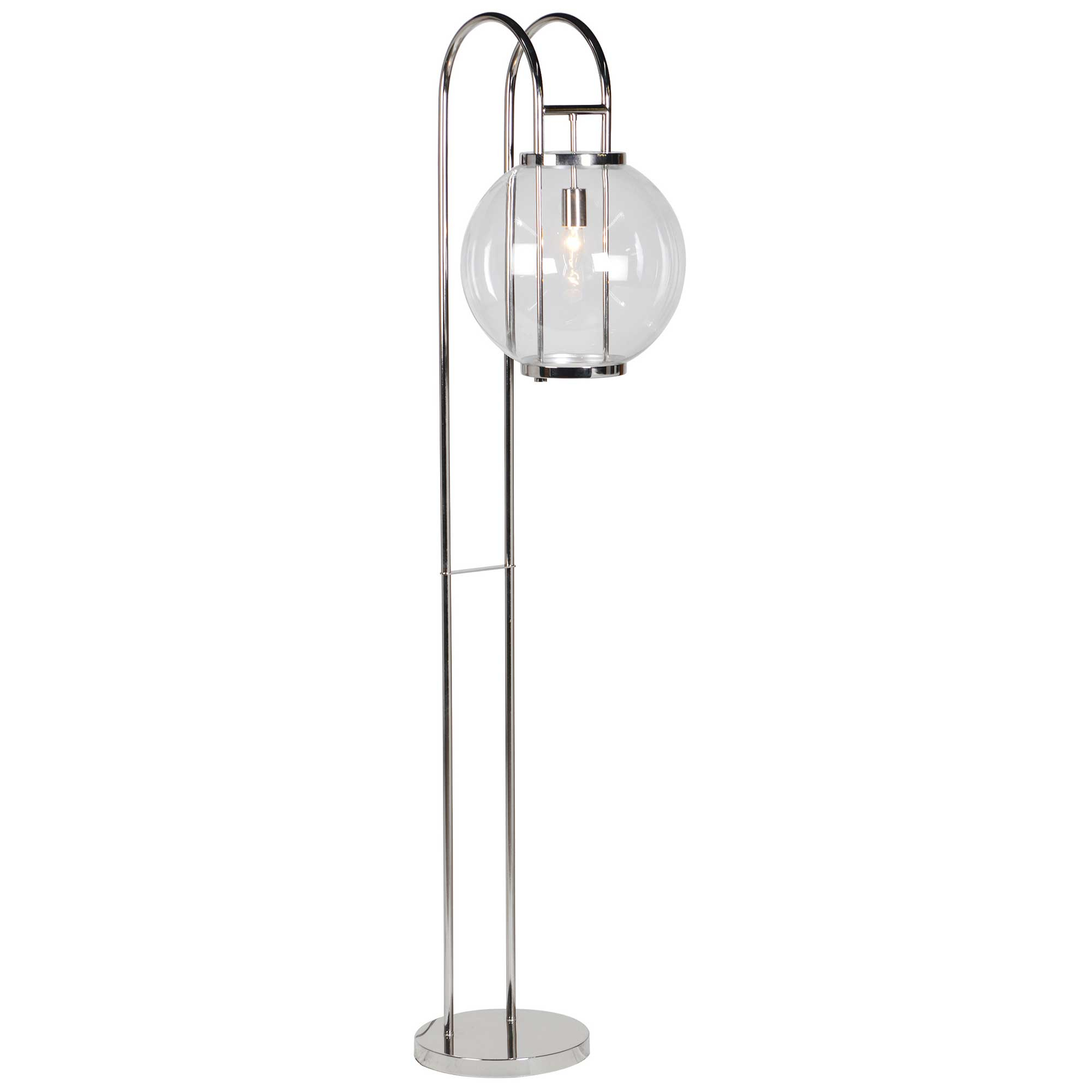 Polished Bulb Floor Lamp Glass Iron Lighting Barker Stonehouse for dimensions 2000 X 2000