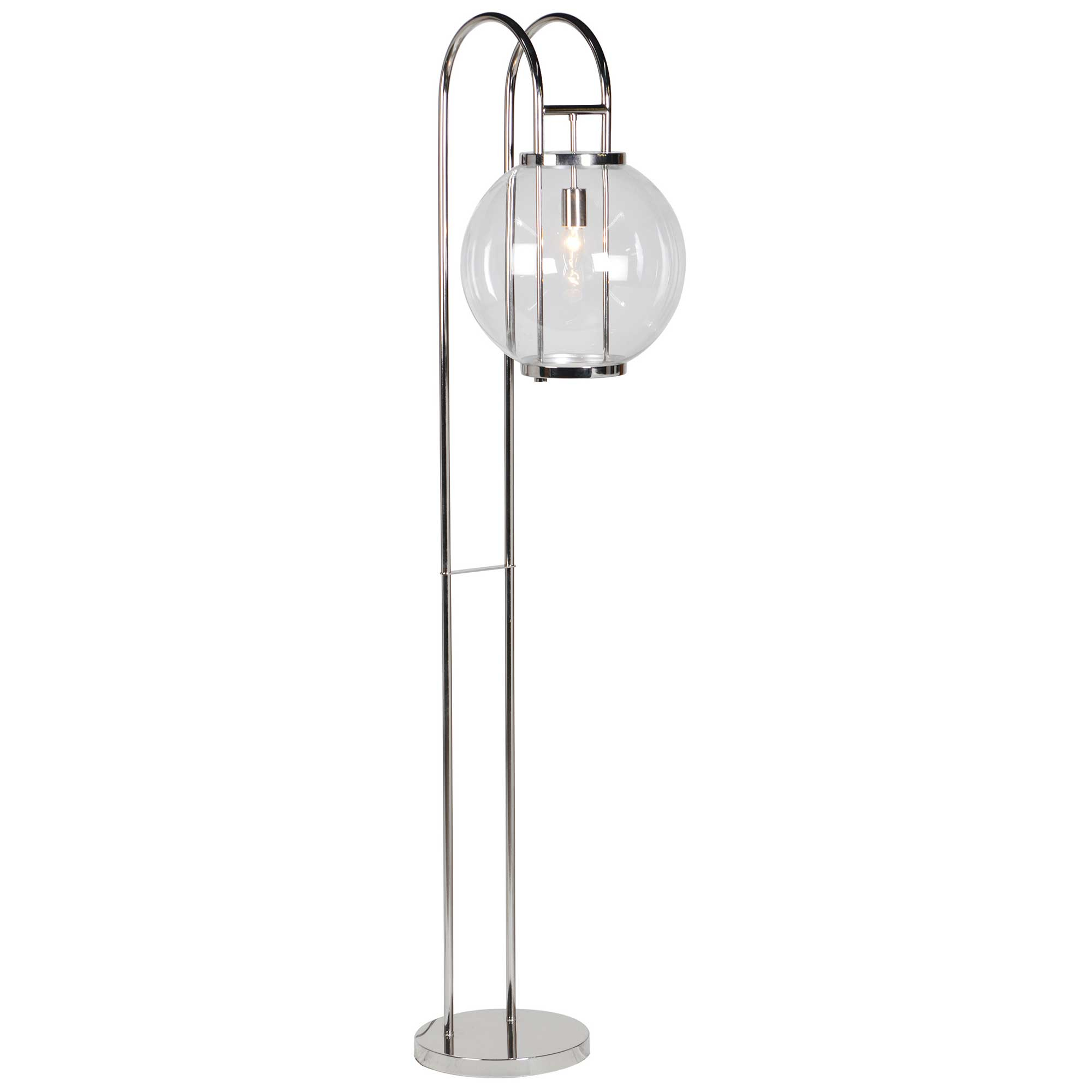 Polished Bulb Floor Lamp Glass Iron Lighting Barker Stonehouse with size 2000 X 2000
