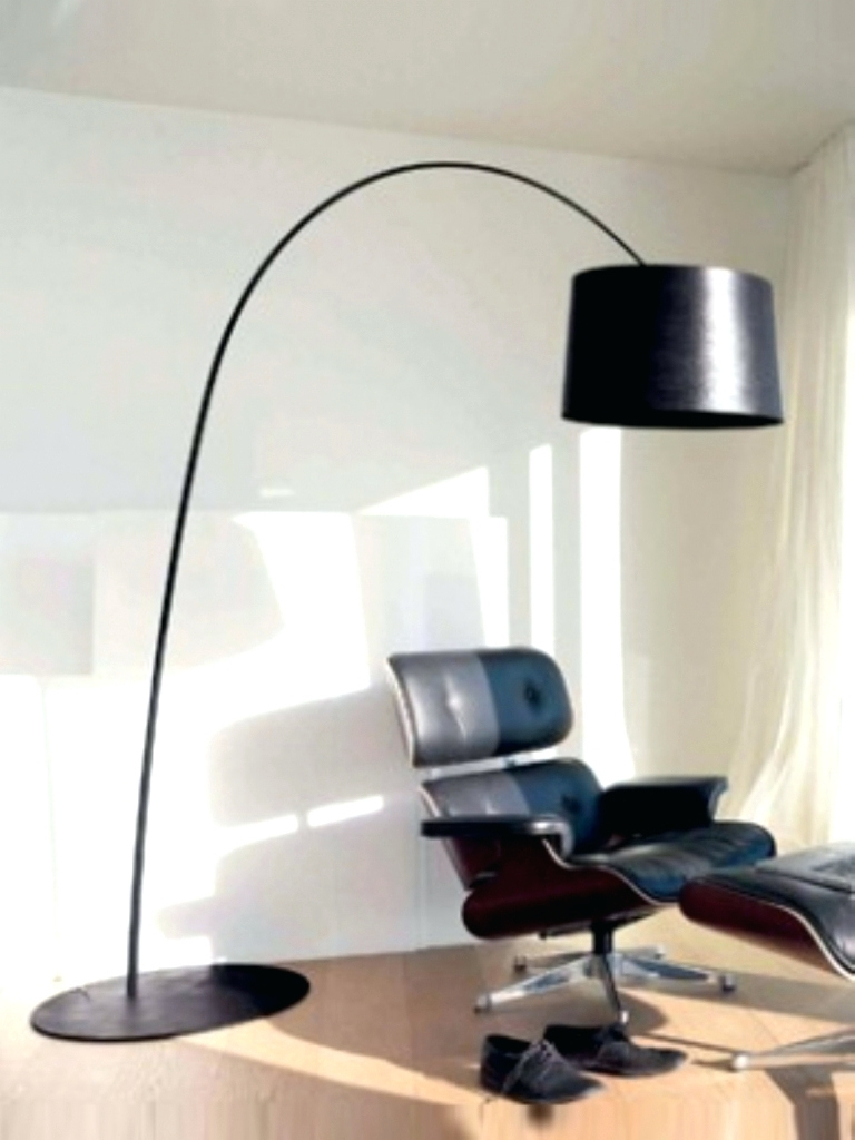 Popular Oversized Floor Lamp Large Arc Modern Shade Uk Black regarding proportions 768 X 1024