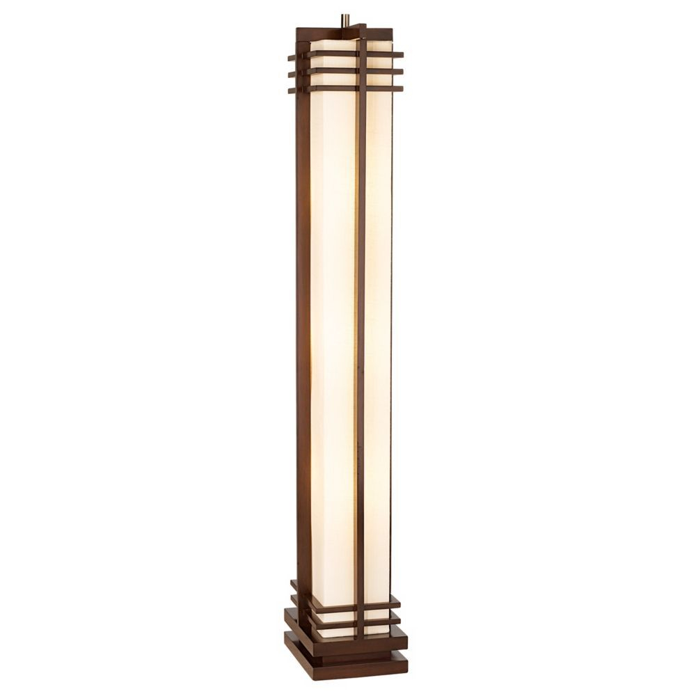 Possini Euro Design Deco Style Column Floor Lamp 48254 intended for proportions 1000 X 1000