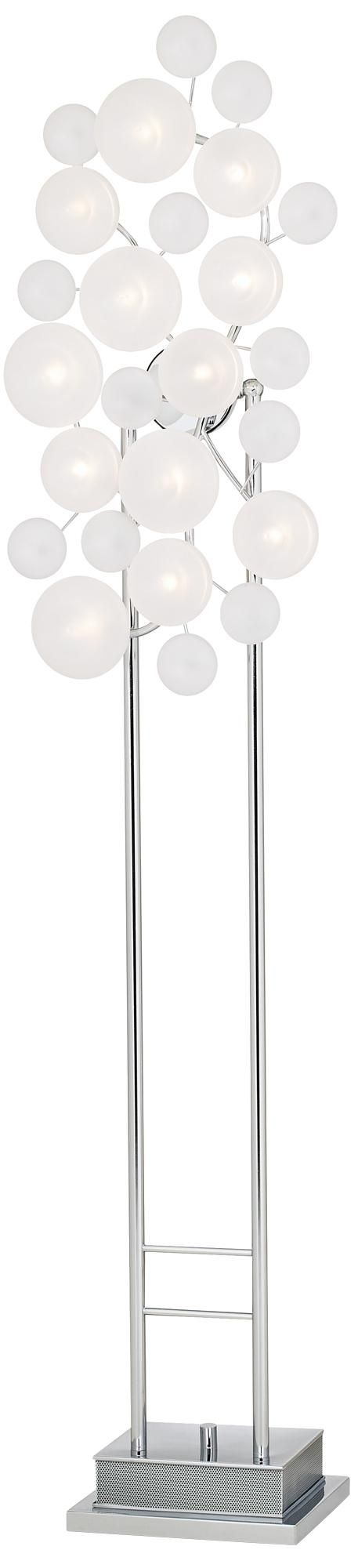 Possini Euro Design Lighting White Flower Possini Euro for proportions 457 X 2000