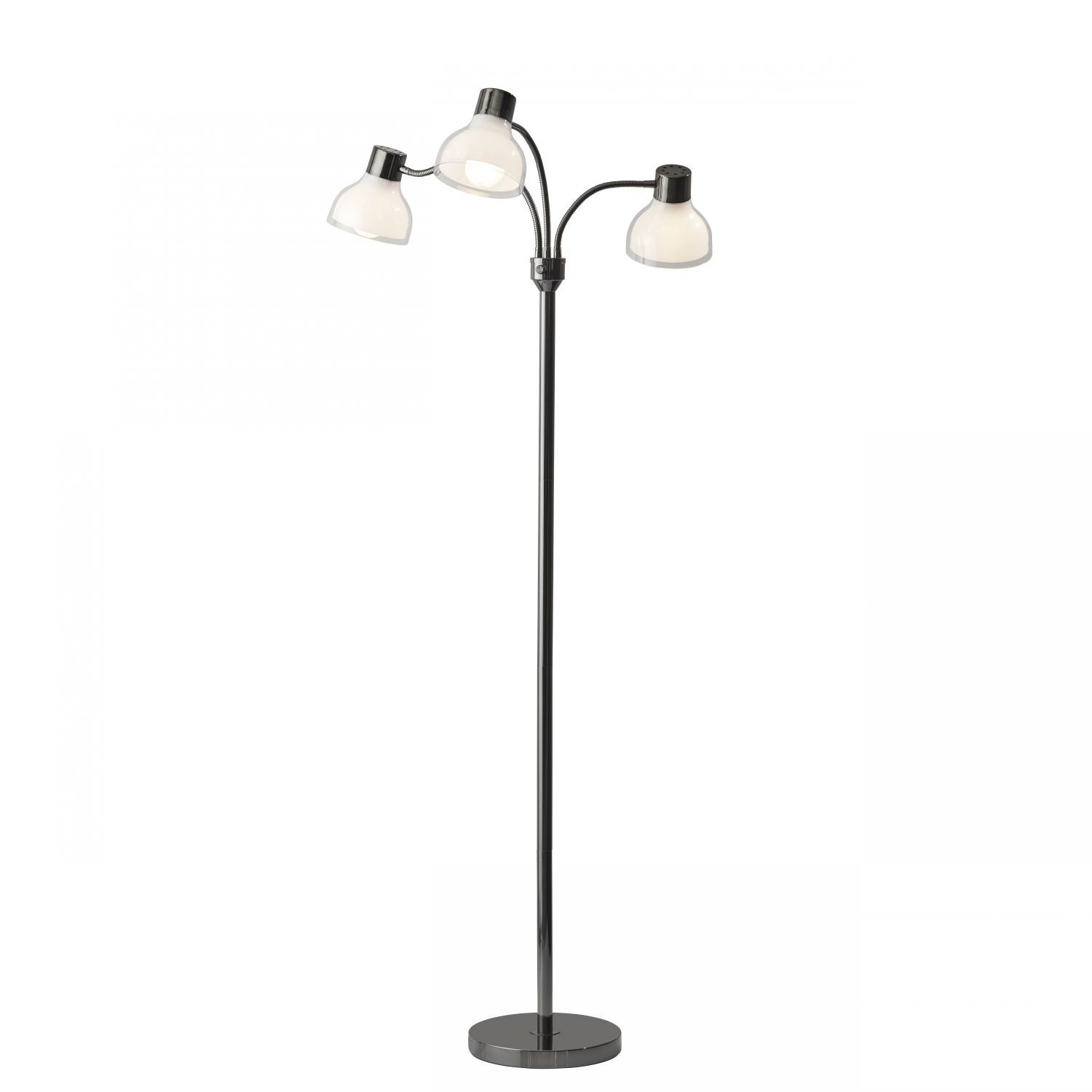 Presley Three Arm Floor Lamp inside sizing 1500 X 1500