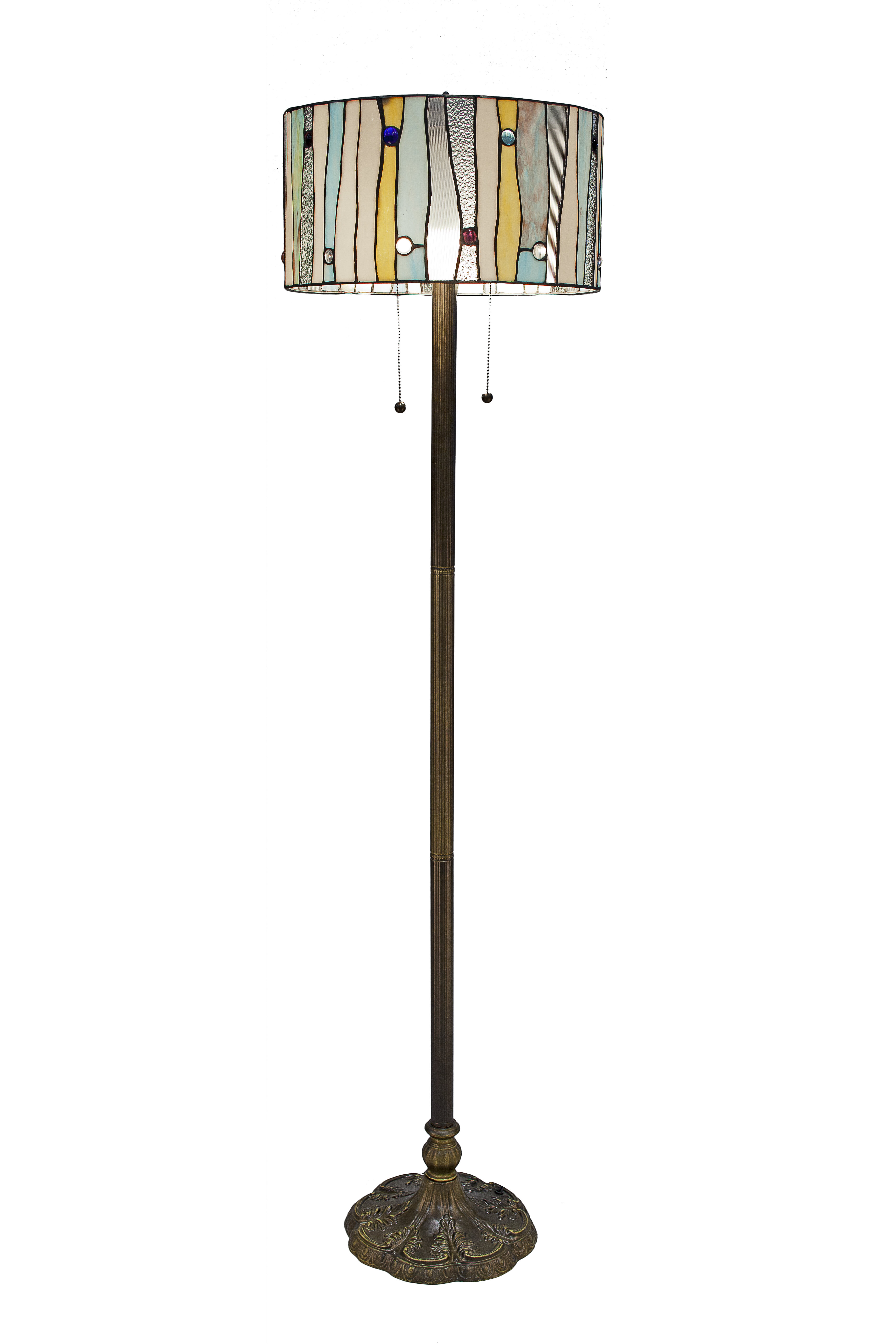 Preston 60 Zinc Floor Lamp intended for dimensions 3744 X 5616