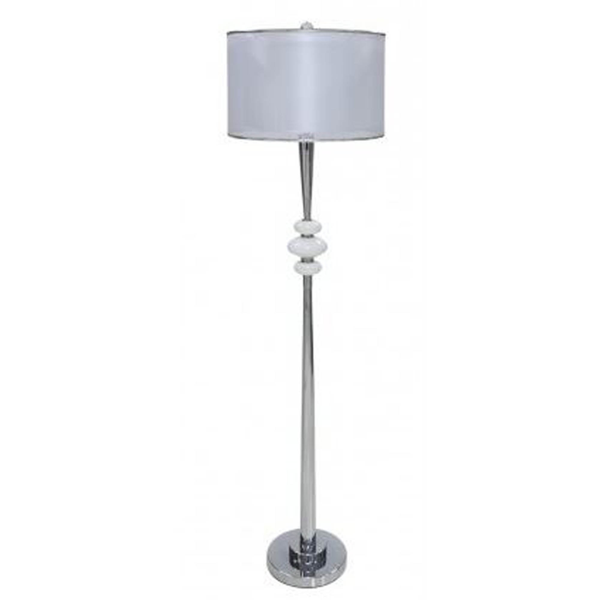 Pure White Pearl Pebble Floor Lamp with sizing 2000 X 2000