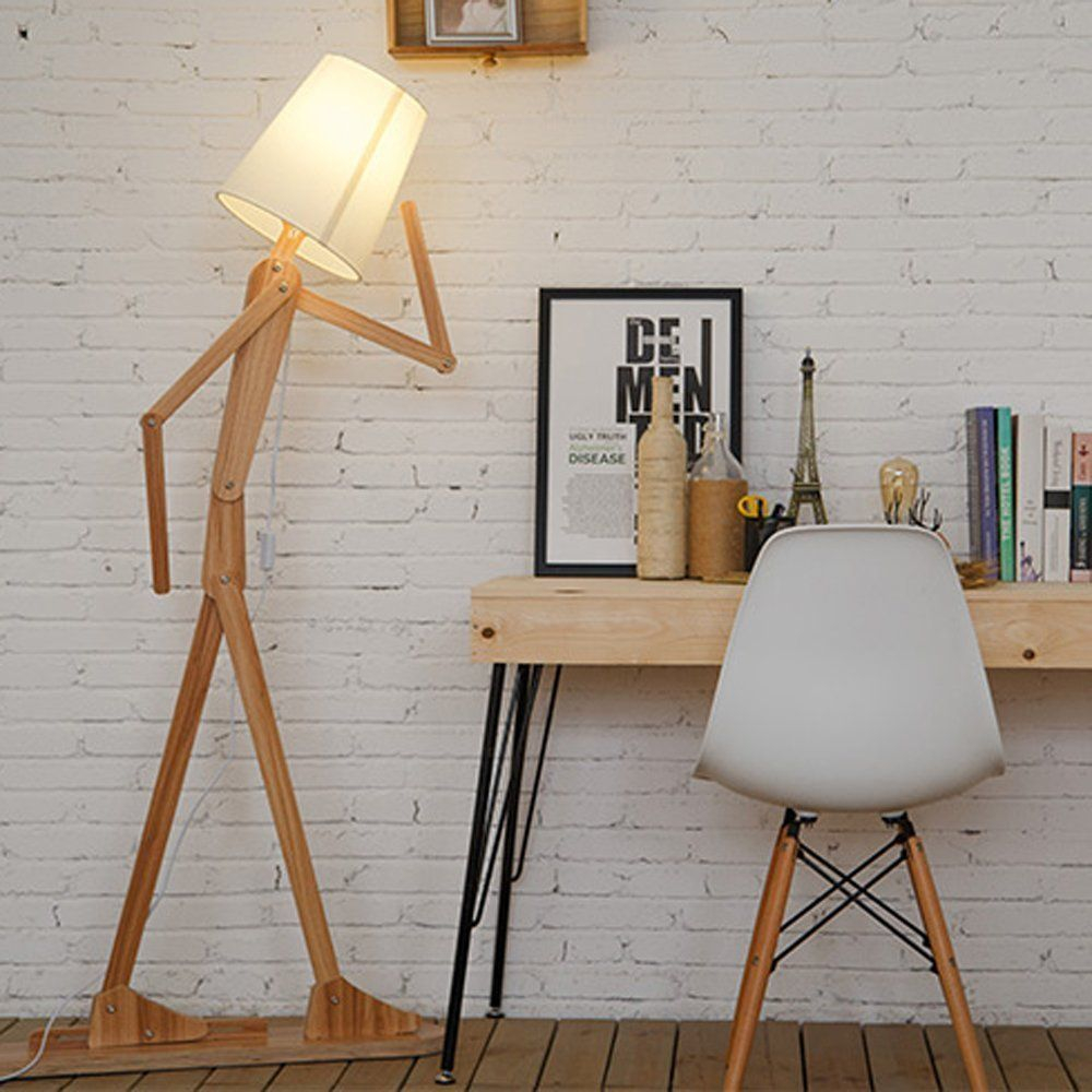 Qianguang Wooden Original 16m Ffloor Lamp Room Standing with regard to measurements 1000 X 1000