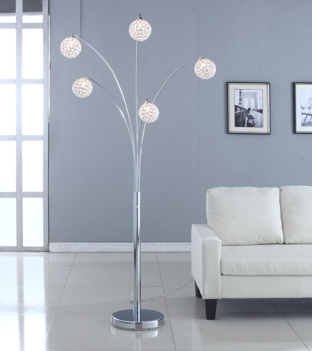 Quan Crystal 84 Tree Floor Lamp throughout sizing 1042 X 1172
