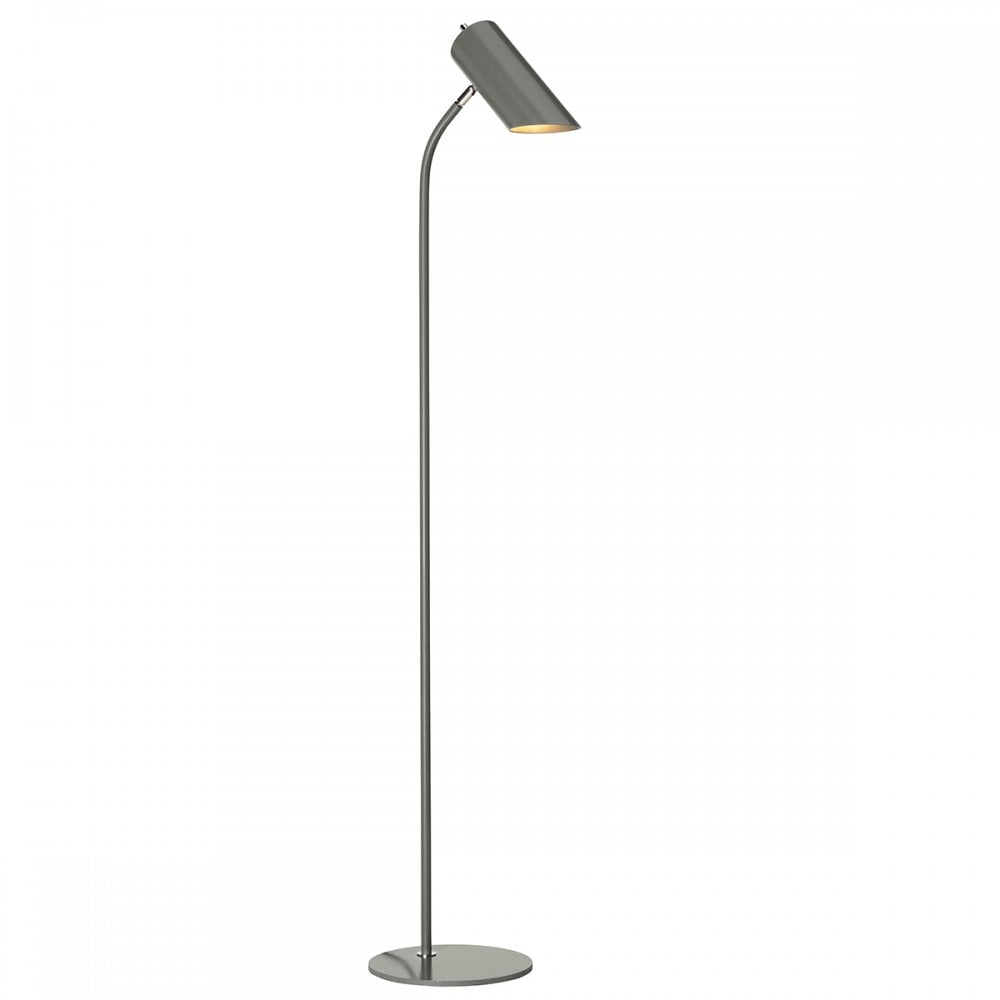 Quinto Contemporary Dark Grey Floor Lamp with dimensions 1000 X 1000