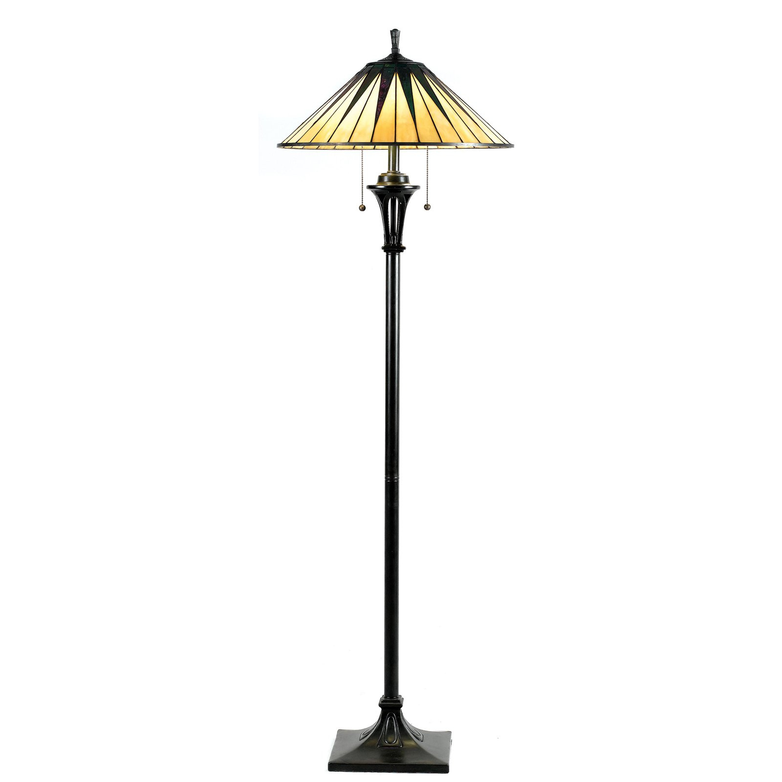 Quoizel Gotham Tf9397vb Tiffany Floor Lamp within measurements 1600 X 1600