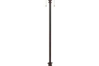 Quoizel Maybeck Valiant Bronze 2 Light Tiffany Floor Lamp for proportions 2200 X 2200