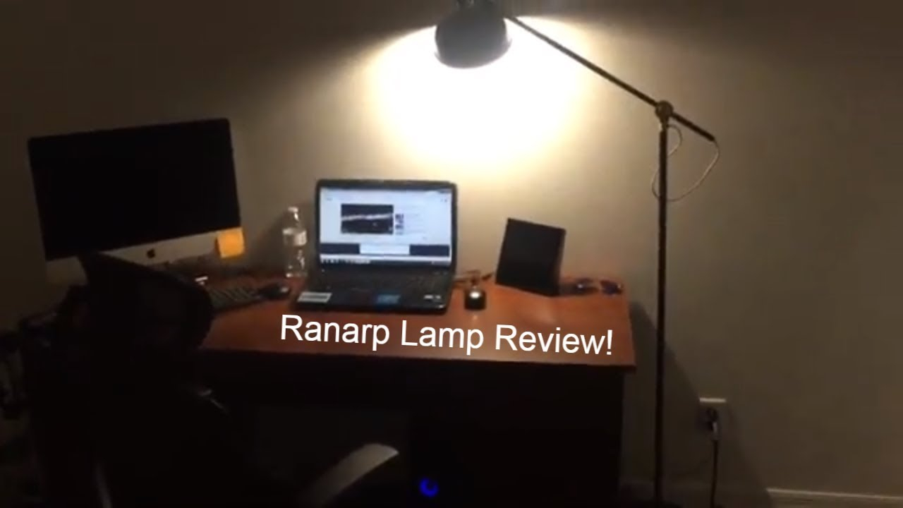 Ranarp Standing Lamp Black Gold Matte Finish Unboxing And Review intended for dimensions 1280 X 720
