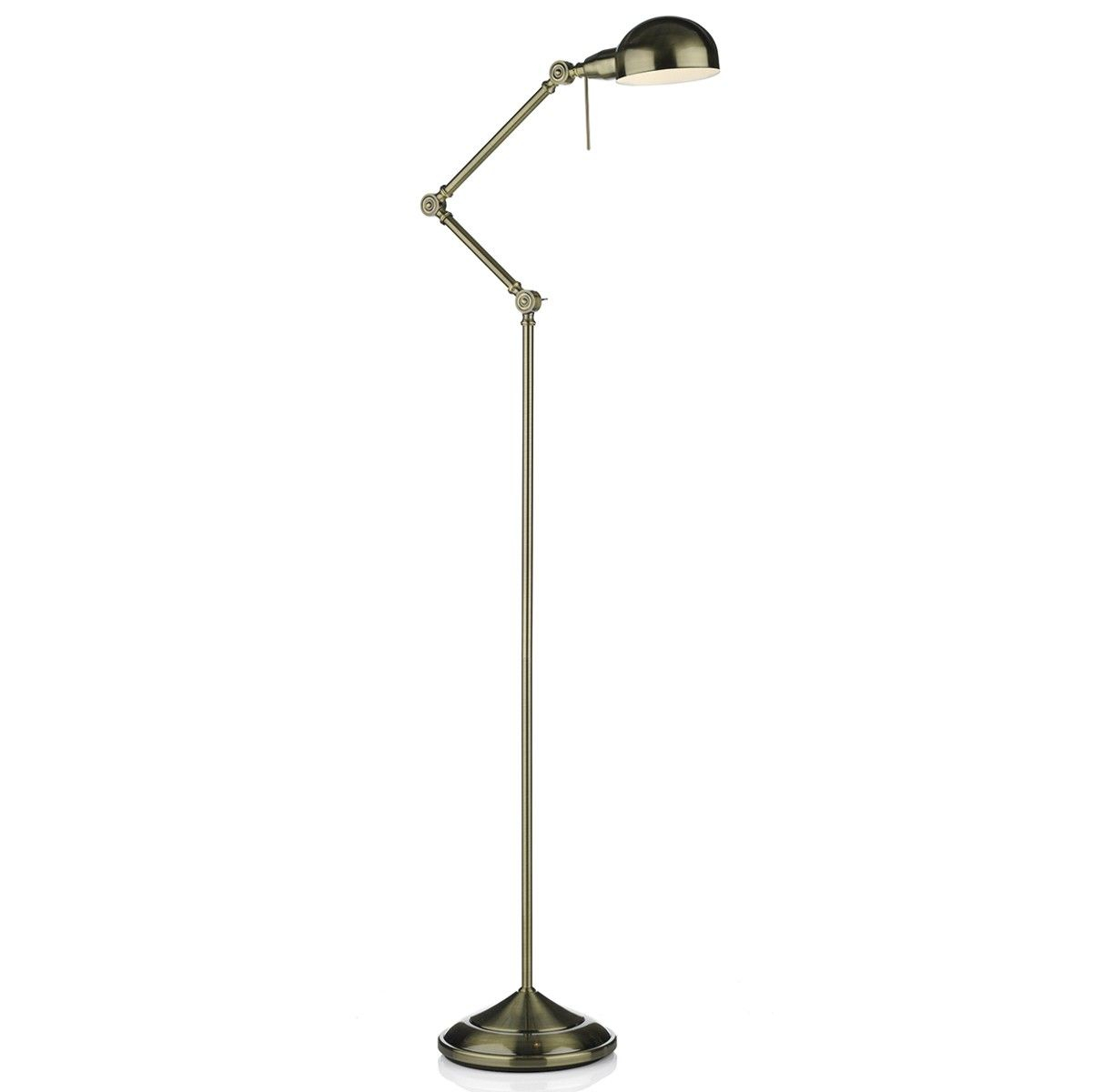 Ranger Floor Lamp Antique Brass The Ranger 1lt Floor Lamp Is inside dimensions 1201 X 1200