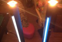 Rare Pair Of George Kovacs Neon Torchiere Floor Lamps with sizing 2448 X 3264