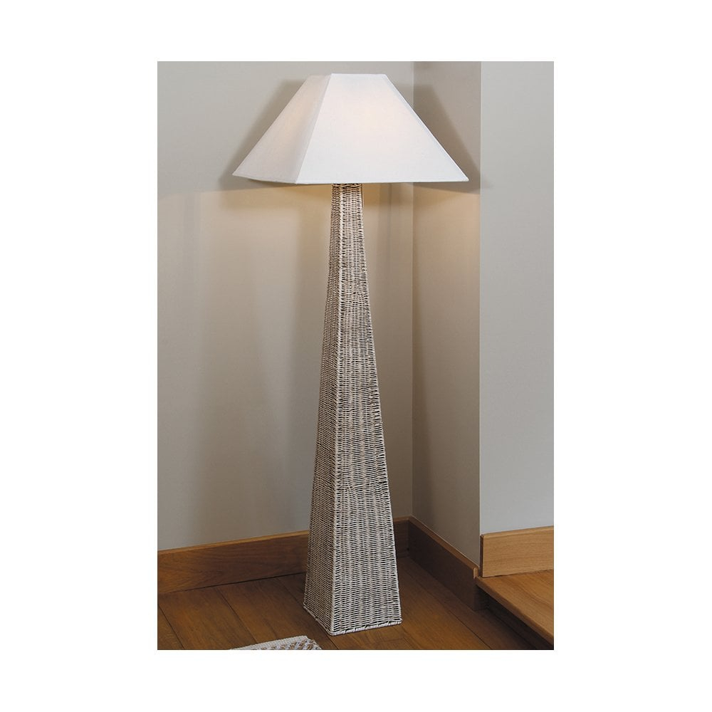 Rattan Pyramid Shaped Floor Lamp Base Base Only for proportions 1000 X 1000