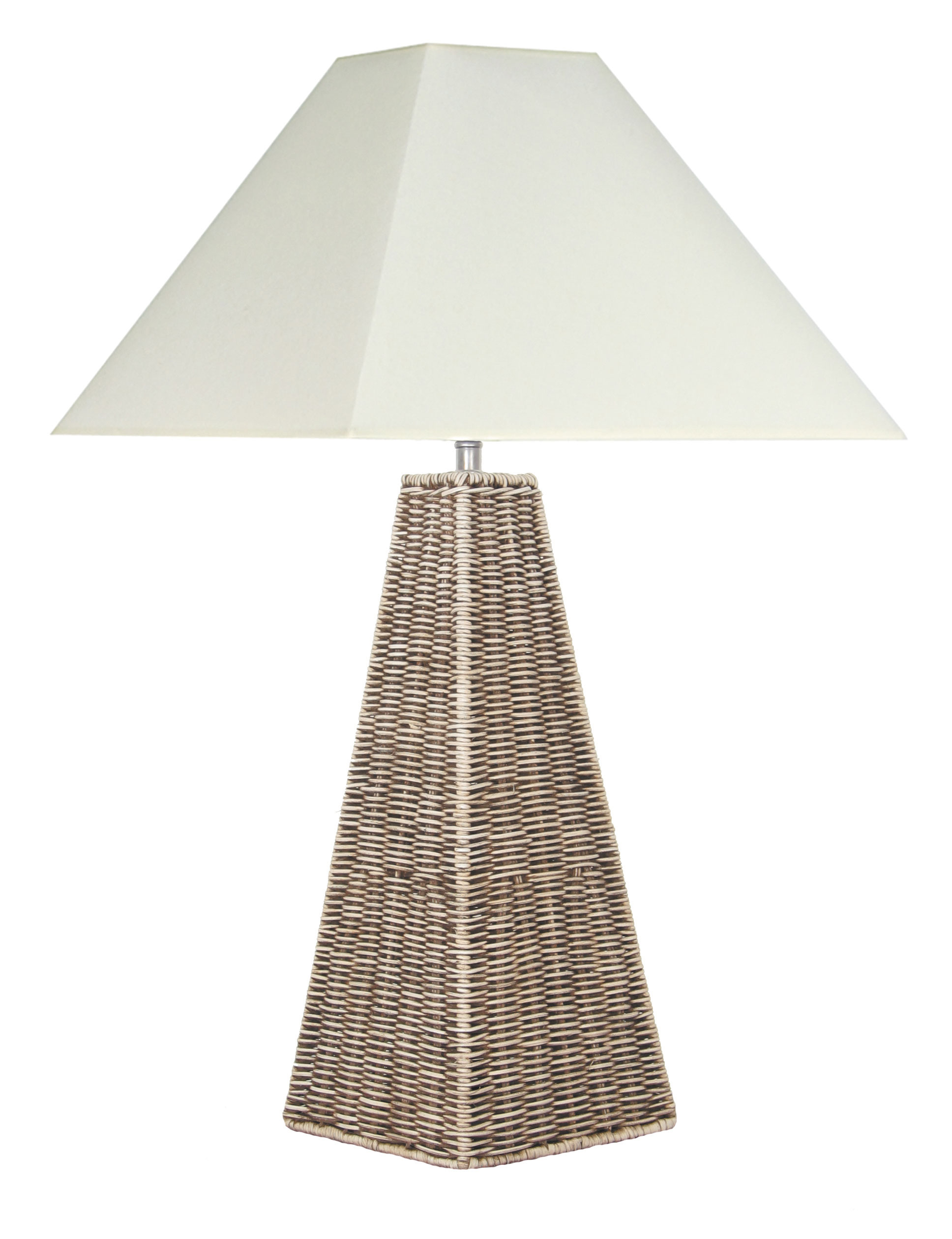 Rattan Pyramid Table Lamp Base Only regarding sizing 1936 X 2520