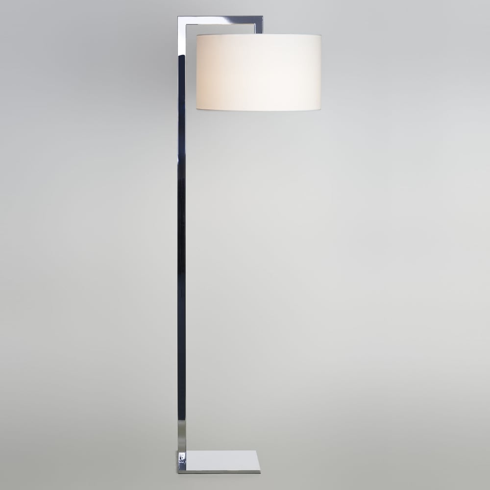 Ravello Floor Lamp In Polished Chrome with measurements 1000 X 1000