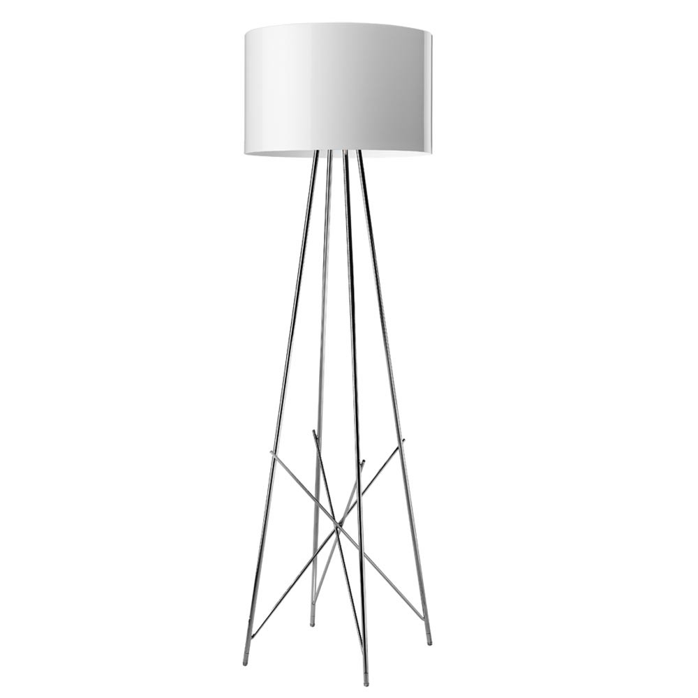 Ray F Floor Lamp Grey F1 with measurements 1000 X 1000