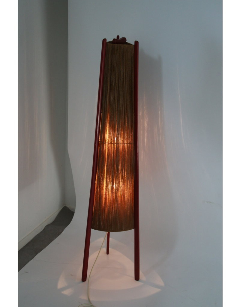 Red Rocket Floor Lamp 50 Years Made In The Ddr with regard to sizing 800 X 1024