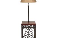 Regency Hill Traditional Floor Lamp End Table Swing Arm Wood regarding size 2000 X 2000