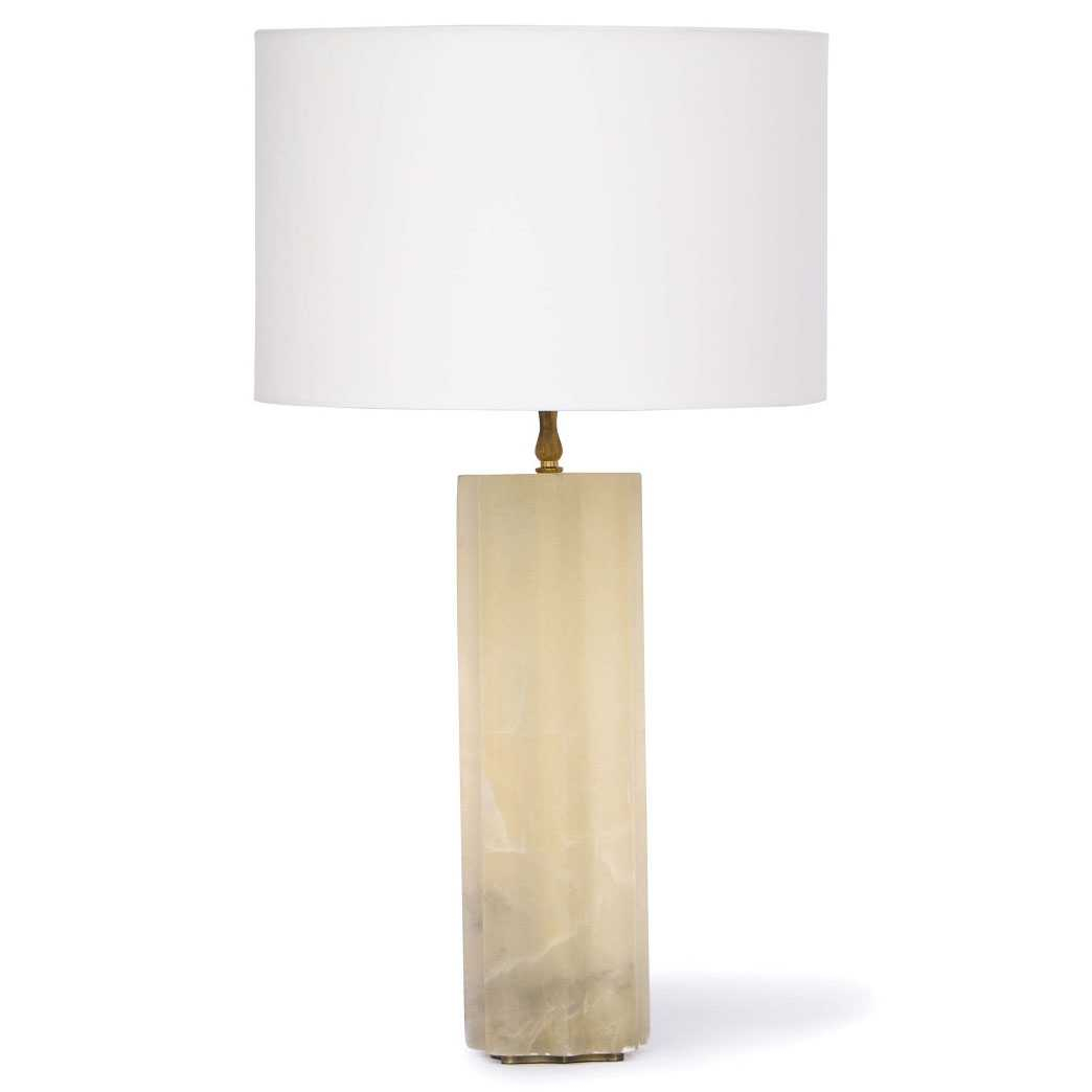 Regina Andrew Isadora Alabaster Table Lamp in proportions 1044 X 1044