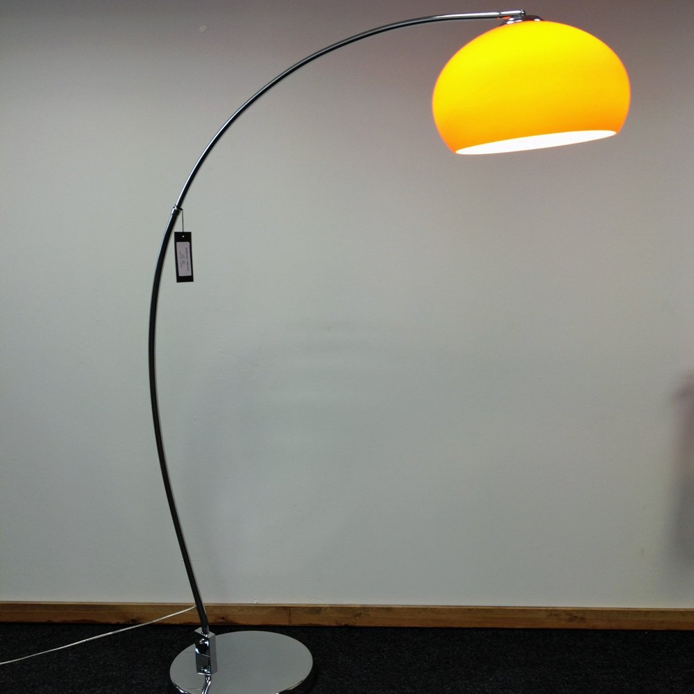 Retro Lighting Lrfloororange 1 Light Modern Floor Lamp Eiko intended for size 1000 X 1000