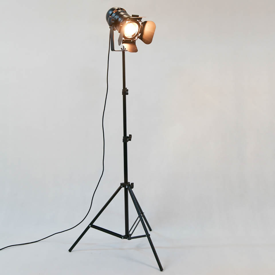 Retro Studio Tripod Floor Lamp pertaining to size 960 X 960