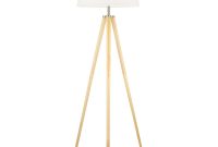 Revel Grace 605 Contemporary Wooden Tripod Led Floor Lamp 105w Bulb Energy pertaining to size 1600 X 1600