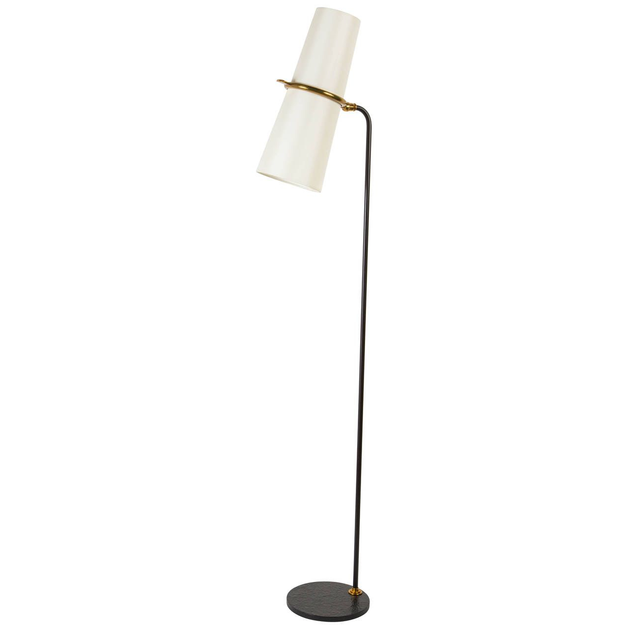 Rewire Metal Brass Mid Century Modern American Floor Lamp for proportions 1280 X 1280