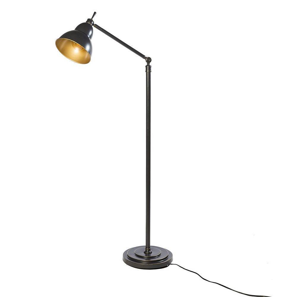 Riverdale Floor Lamp Jesse Dark Gray Metal 31x31x150cm for size 1000 X 1000