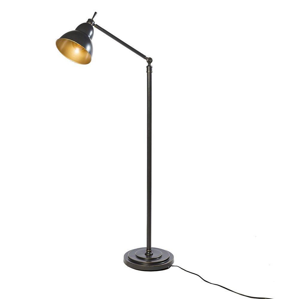 Riverdale Floor Lamp Jesse Dark Gray Metal 31x31x150cm intended for dimensions 1000 X 1000