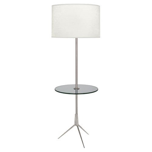 Robert Abbey Martin Floor Lamp In Polished Nickel Finish S398 within sizing 1000 X 1000