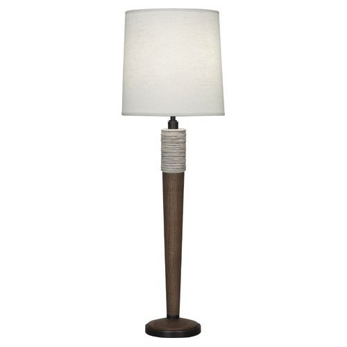 Robert Abbey Michael Berman Berkley Table Lamp In Antique Oyster Glazed Ceramic With Walnut Finished Wood And Deep Patina Bronze Accents 574w in size 1000 X 1000