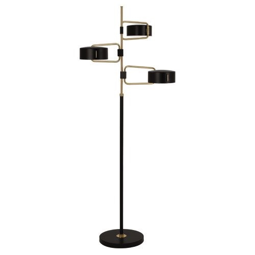 Robert Abbey Simon Floor Lamp In Modern Brass Finish 1550 within dimensions 1000 X 1000