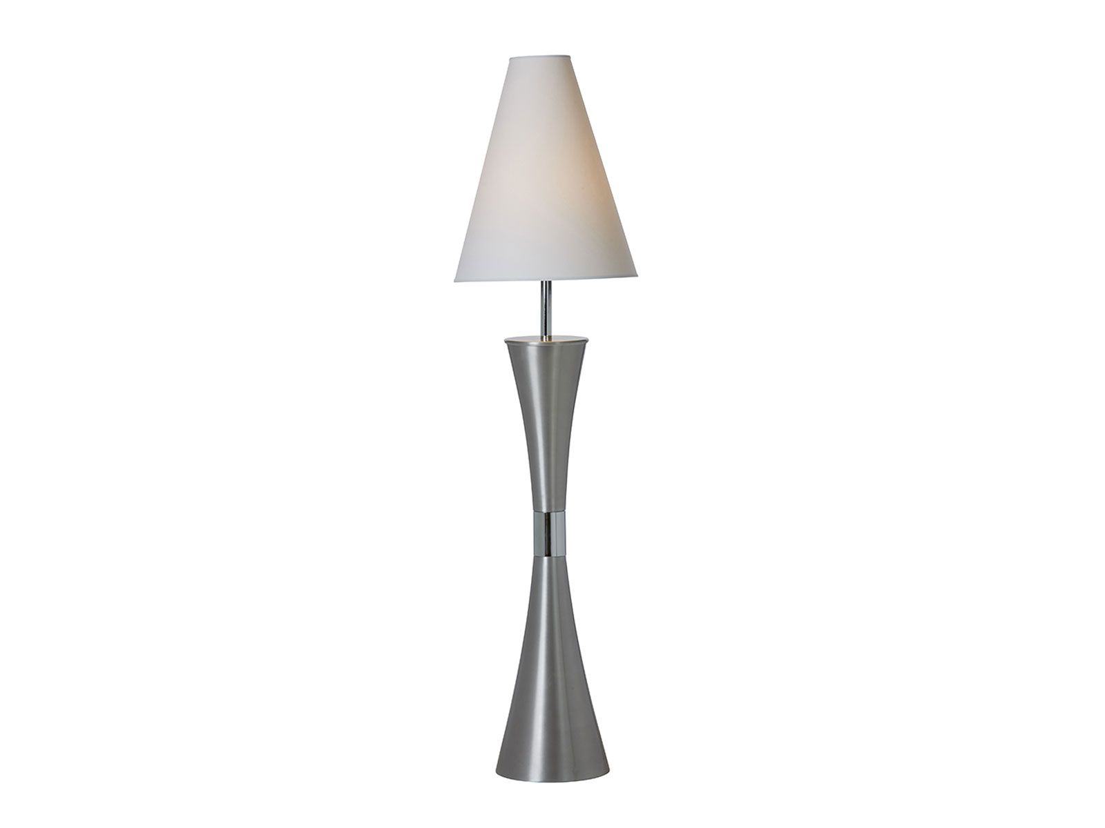Rock Floor Lamp With White Coloured Shade Has A inside dimensions 1600 X 1200