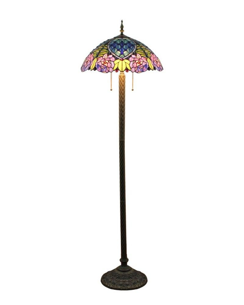 Romantic Purple Bedroom Tiffany Floor Lamp Floor Lamp pertaining to proportions 800 X 1000
