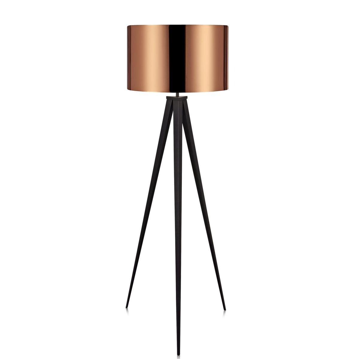 Romanza Tripod Floor Lamp Copper throughout sizing 1200 X 1200