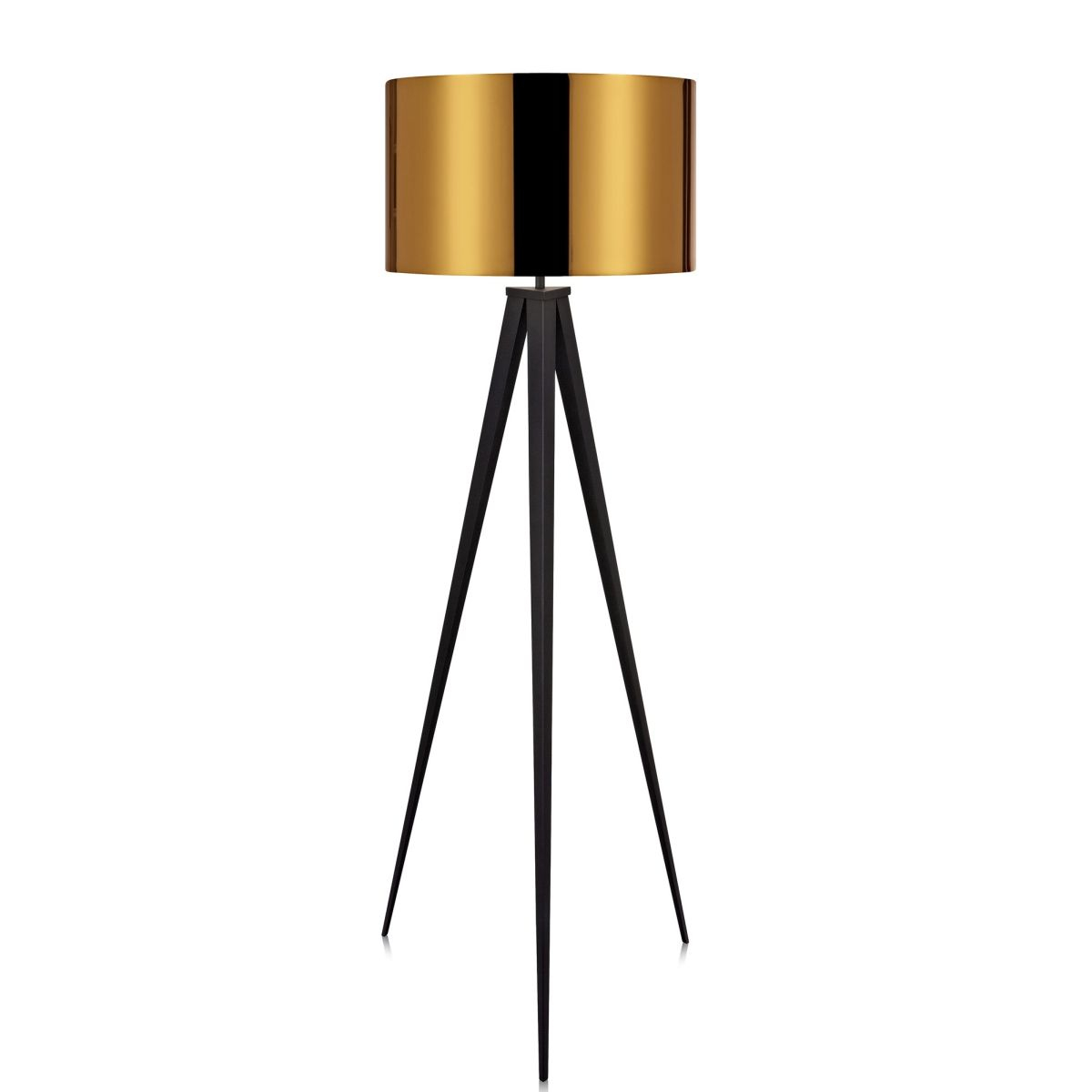 Romanza Tripod Floor Lamp Gold intended for measurements 1200 X 1200